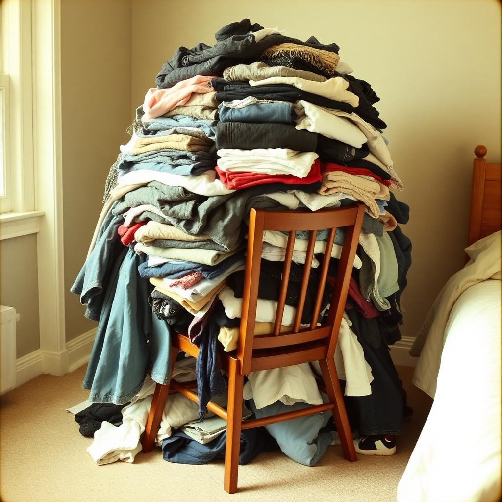 Exhibit D — Chair of Clothes